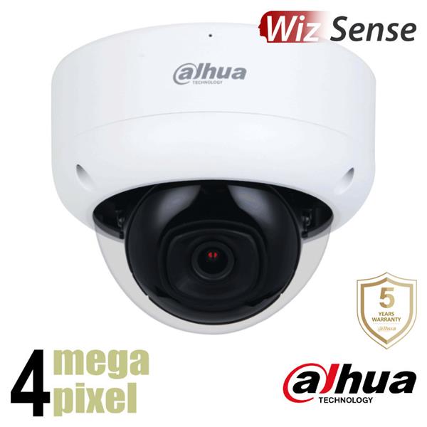 Grote foto dahua 4mp ip dome camera 2.8mm lens wizsense 50m nachtzicht starlight hdbw3441e as audio tv en foto videobewakingsapparatuur