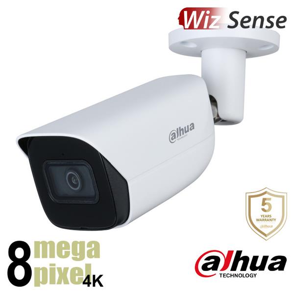 Grote foto dahua 4k wizsense ip camera 2.8mm 30m nachtzicht starlight microfoon hfw3841e as audio tv en foto videobewakingsapparatuur