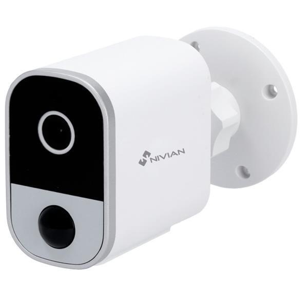 Grote foto nivian full hd wifi camera microfoon en speaker accu ipc 03 bat audio tv en foto videobewakingsapparatuur