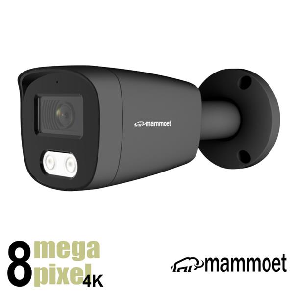 Grote foto mammoet 8mp 4k ip bullet camera slimme detectie 25m nachtzicht sd slot 2 8mm mamb3 audio tv en foto videobewakingsapparatuur