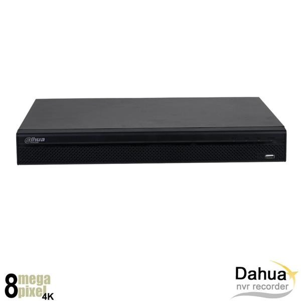 Grote foto dahua 4k 16 kanaals nvr recorder geen poe 2x hdd nvr4216 4ks2lq audio tv en foto videobewakingsapparatuur