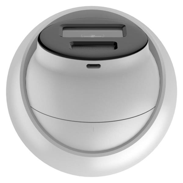 Grote foto hikvision 4 megapixel colorvu dome camera witte leds microfoon t249ha audio tv en foto videobewakingsapparatuur