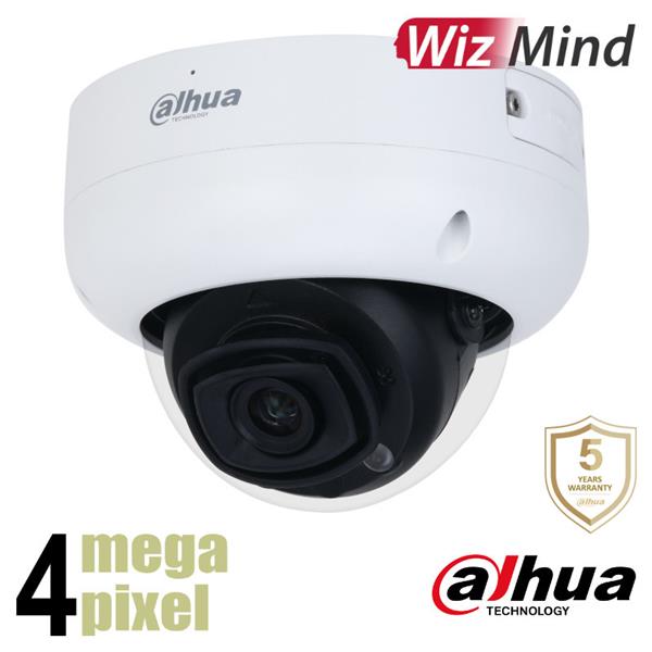 Grote foto dahua 4mp wizmind ip camera full color 30m microfoon hdbw5449r ase led audio tv en foto videobewakingsapparatuur