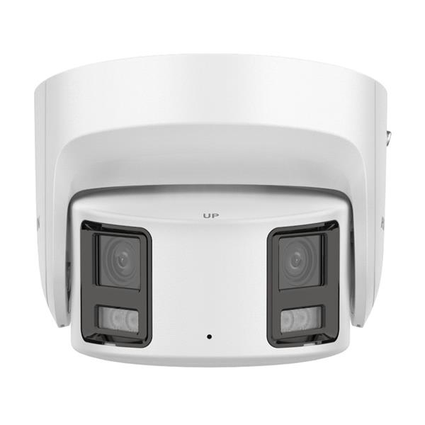 Grote foto hikvision 4g nvr in combinatie met n colorvu 4k panorama camera 4gs18h1 audio tv en foto videobewakingsapparatuur