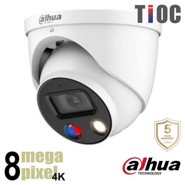 Grote foto dahua 4k tioc ip wizsense actieve afschrikking 2 8mm hdw3849hp as 28 audio tv en foto videobewakingsapparatuur