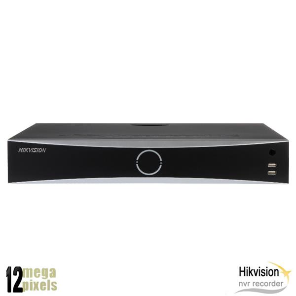 Grote foto hikvision 12mp acusense 32 kanaals nvr recorder audio geen poe ds 7732nxi i4 sq audio tv en foto videobewakingsapparatuur