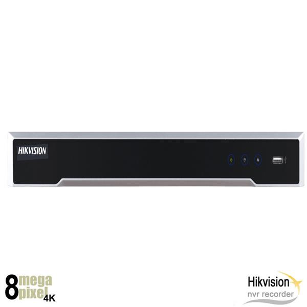 Grote foto hikvision 12mp 8 kanaals nvr recorder acusense geen poe 7608nxi k2q audio tv en foto videobewakingsapparatuur