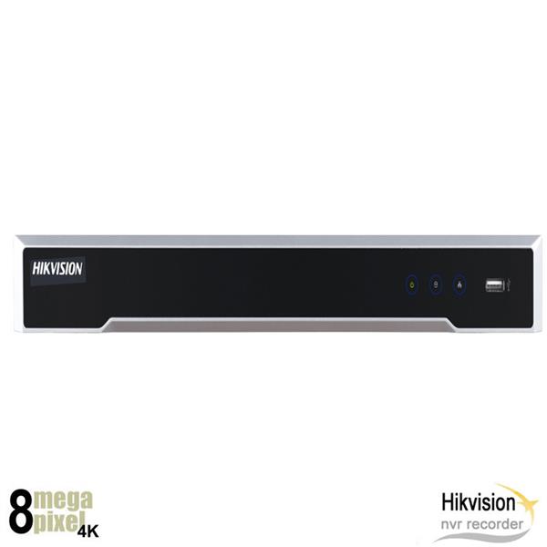 Grote foto hikvision 4k acusense 8 kanaals nvr recorder audio geen poe ds 7608ni k2q audio tv en foto videobewakingsapparatuur