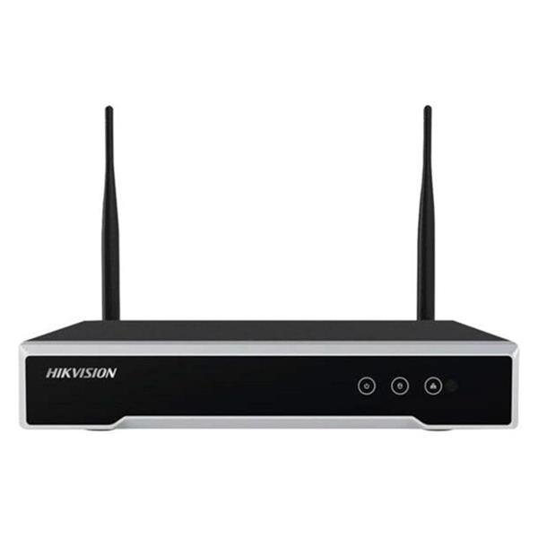 Grote foto hikvision 4 megapixel 4 kanaals wifi nvr recorder ds 7104ni k1 w mq audio tv en foto videobewakingsapparatuur