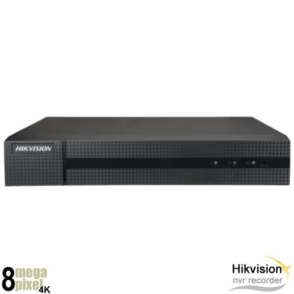 Grote foto hikvision 4k 16 kanaals nvr recorder poe bewegingsdetectie 2x hdd hwn 5216mh 16pq audio tv en foto videobewakingsapparatuur