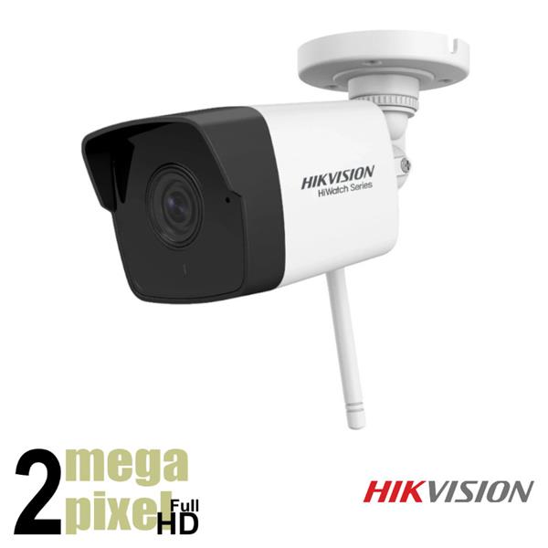 Grote foto hikvision full hd wifi camera 30m 2.8mm lens sd slot 2cv1021g0 idw1 audio tv en foto videobewakingsapparatuur