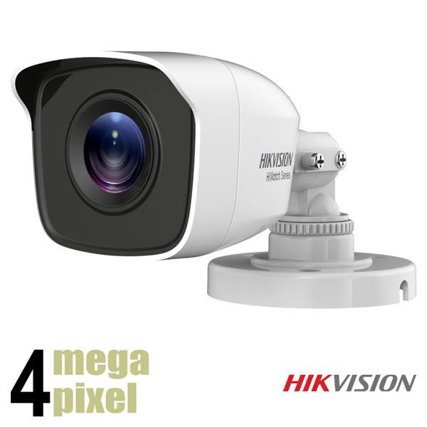 Grote foto hikvision 4mp 4in1 bullet camera 20m nachtzicht 2.8mm lens hwt b140 m audio tv en foto videobewakingsapparatuur