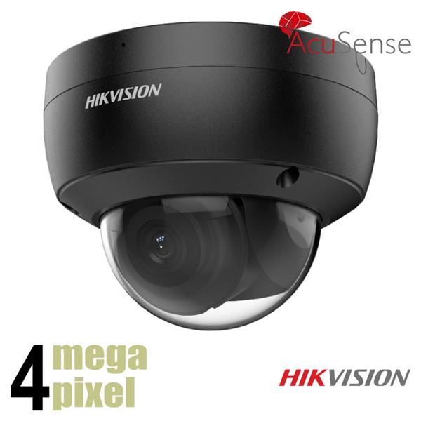 Grote foto hikvision 4mp acusense ip camera 2.8mm 30m nachtzicht darkfighter microfoon 2cd2146g2 isu audio tv en foto videobewakingsapparatuur