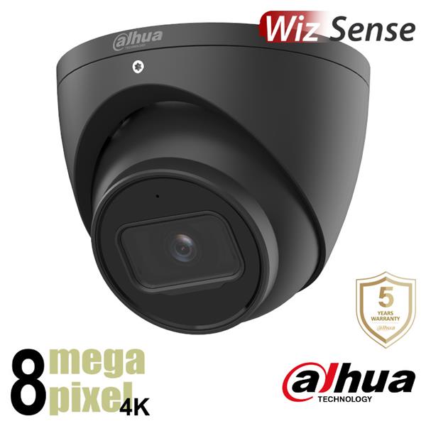 Grote foto dahua 4k ip dome wizsense starlight 2.8mm lens smd sd kaart slot microfoon hdw3841em s audio tv en foto videobewakingsapparatuur