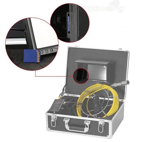 Grote foto inspectiecamera koffer 1200tvl 50 meter kabel uwc9200b audio tv en foto videobewakingsapparatuur