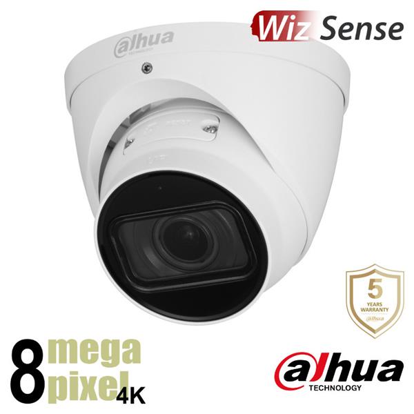 Grote foto dahua 4k ip dome wizsense microfoon starlight motorzoom 2 7 13 5 mm hdw3841t zs audio tv en foto videobewakingsapparatuur