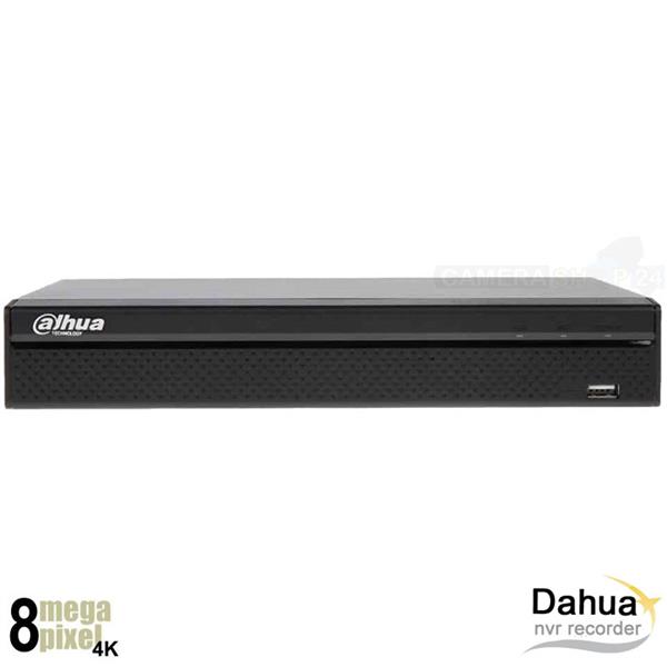 Grote foto dahua 4k 8 kanaals nvr recorder audio 8x poe 2x hdd nvr4208 p 4ks2lq audio tv en foto videobewakingsapparatuur