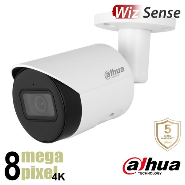 Grote foto dahua 4k ip bullet camera wizsense sd kaart slot starlight hfw2841s s audio tv en foto videobewakingsapparatuur