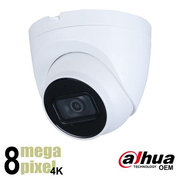 Grote foto dahua oem 4k ip camera 2.8mm lens starlight poe sd kaart slot uhd8f audio tv en foto videobewakingsapparatuur