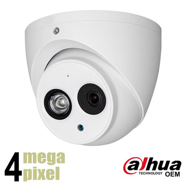 Grote foto dahua oem 4 megapixel ip camera 50m nachtzicht 2.8mm lens audio epoe 4mp8 audio tv en foto videobewakingsapparatuur