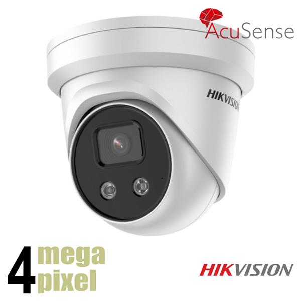 Grote foto hikvision 4 megapixel slimme camera darkfighter 2 8mm lens sd kaart slot ds2346 i audio tv en foto videobewakingsapparatuur