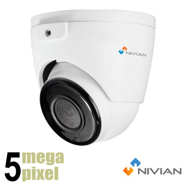 Grote foto nivian 5 megapixel ip camera geen app 30m nachtzicht 3.6mm lens wdr ipdm940ha 5 audio tv en foto videobewakingsapparatuur