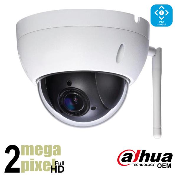 Grote foto dahua oem full hd bestuurbare wifi camera 4x zoom sd kaart 2mpptz audio tv en foto videobewakingsapparatuur