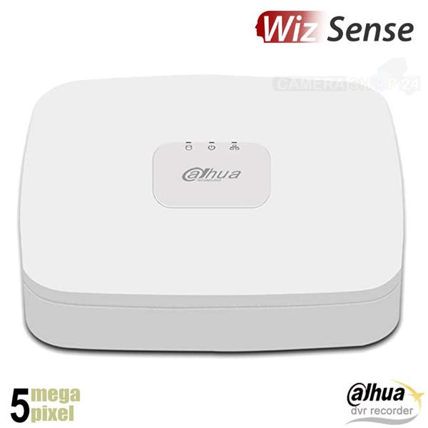 Grote foto dahua 5mp 4 kanaals xvr recorder 4x bnc 2 ip wizsense xvr5104c i audio tv en foto videobewakingsapparatuur