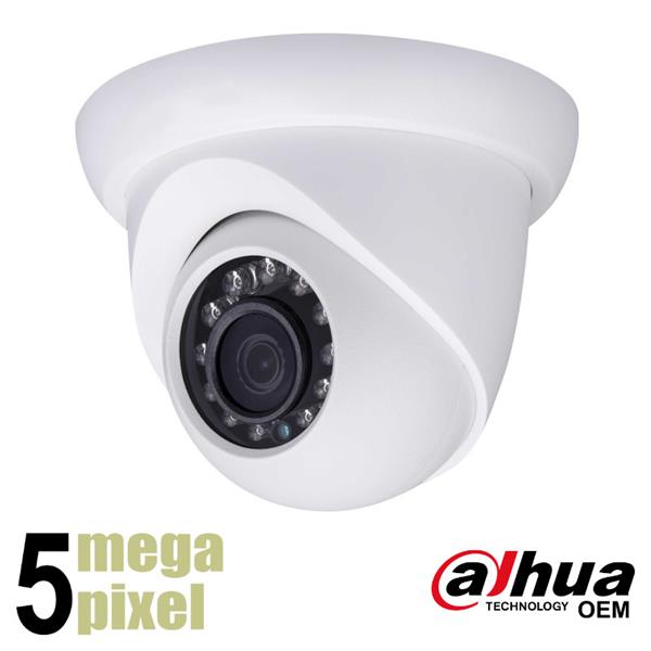 Grote foto dahua oem 5 megapixel ip camera 30m nachtzicht 2.8mm lens wdr 5mpv7 audio tv en foto videobewakingsapparatuur