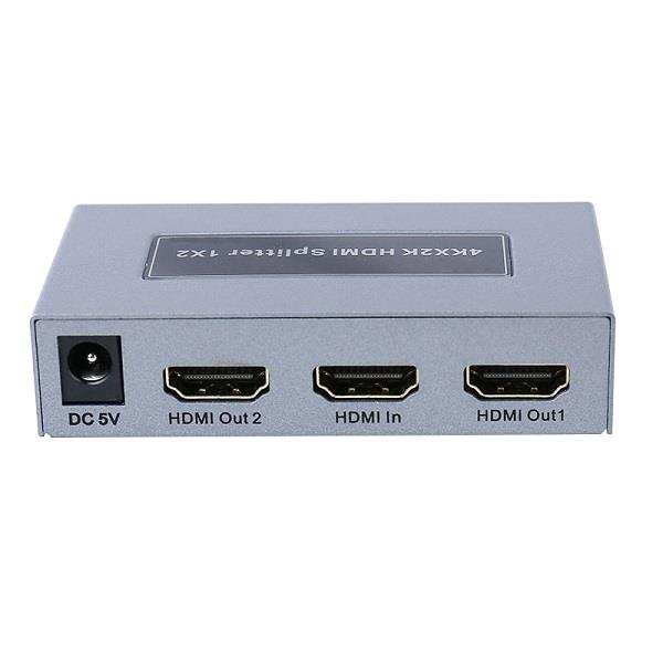 Grote foto 2 poorts hdmi splitter 4k 2k hdmi11 computers en software overige