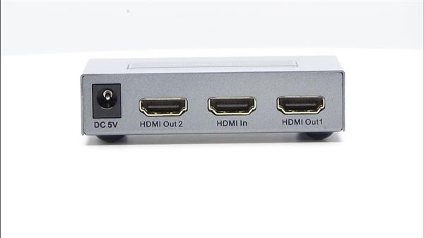 Grote foto 2 poorts hdmi splitter 4k 2k hdmi11 computers en software overige