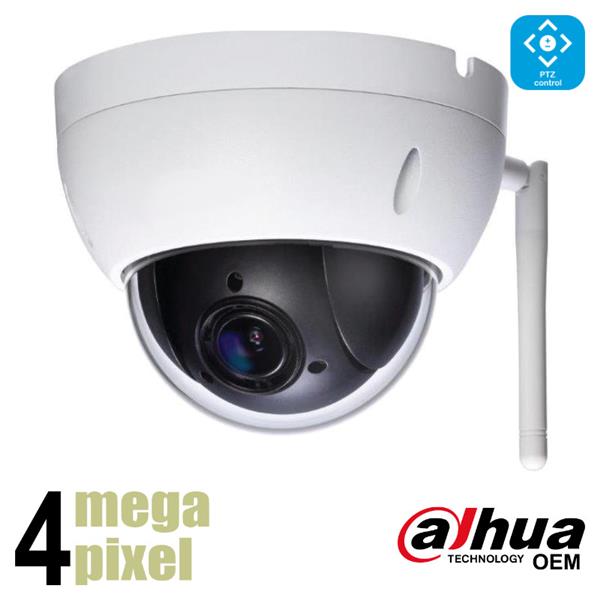 Grote foto dahua oem 4 megapixel bestuurbare wifi camera sd kaart 4x zoom 4mpptz audio tv en foto videobewakingsapparatuur