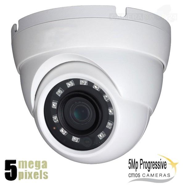 Grote foto empower 5 megapixel camerasysteem 4 x dome camera nachtzicht 30m poe ips51 audio tv en foto videobewakingsapparatuur