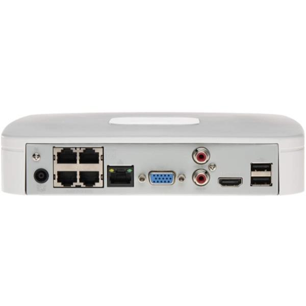 Grote foto dahua 12mp 4 kanaals nvr recorder compact model 4x poe nvr4104 p 4ks3l audio tv en foto videobewakingsapparatuur