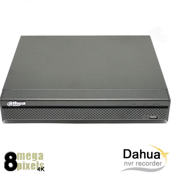 Grote foto 8 kanaals dahua nvr 4k 8 megapixel 8 x poe uhddv81q audio tv en foto videobewakingsapparatuur