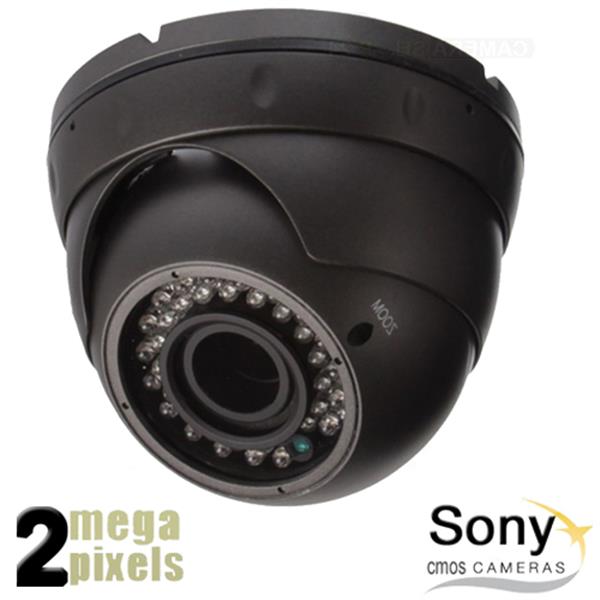 Grote foto 2 megapixel ahd dome camera 30m nachtzicht 2.8 12mm lens ahdd3 audio tv en foto videobewakingsapparatuur