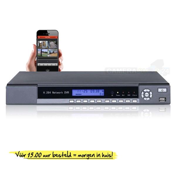 Grote foto standalone dvr 8ch recorder. dv84x audio tv en foto videobewakingsapparatuur