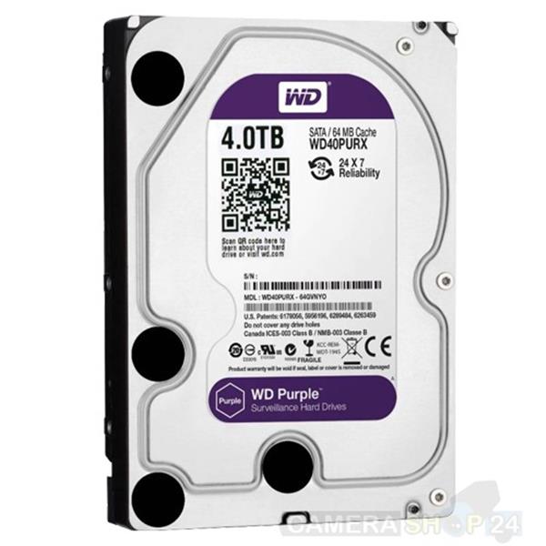 Grote foto 4000gb western digital purple harde schijf audio tv en foto videobewakingsapparatuur