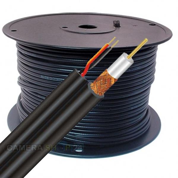 Grote foto 100 meter combi coax 12v kabel analoog cvi tvi ahd cck7 computers en software overige