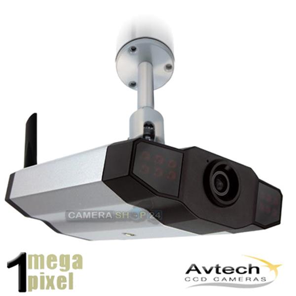 Grote foto op op avtech hd ip camera 10m nachtzicht 4.6mm lens audio hdipa4 audio tv en foto videobewakingsapparatuur