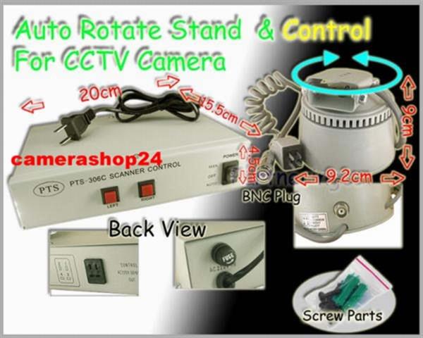 Grote foto camera motor voor binnengebruik pan tilt pt2 audio tv en foto videobewakingsapparatuur