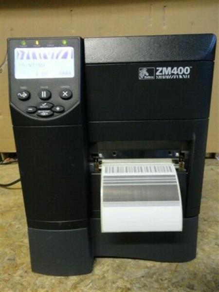 Grote foto zebra zm400 thermal transfer label printer 300dpi network usb computers en software printers