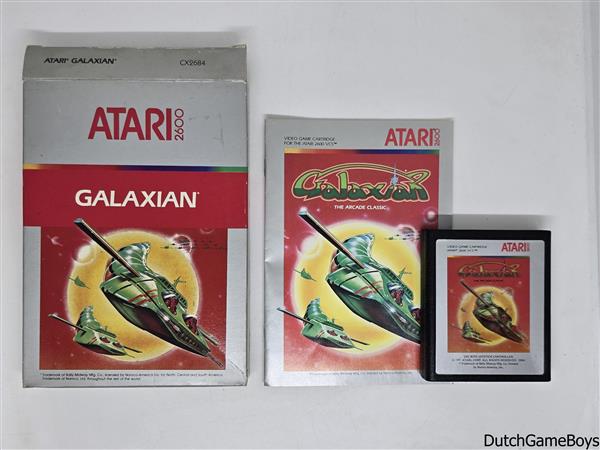 Grote foto atari 2600 galaxian boxed spelcomputers games overige games