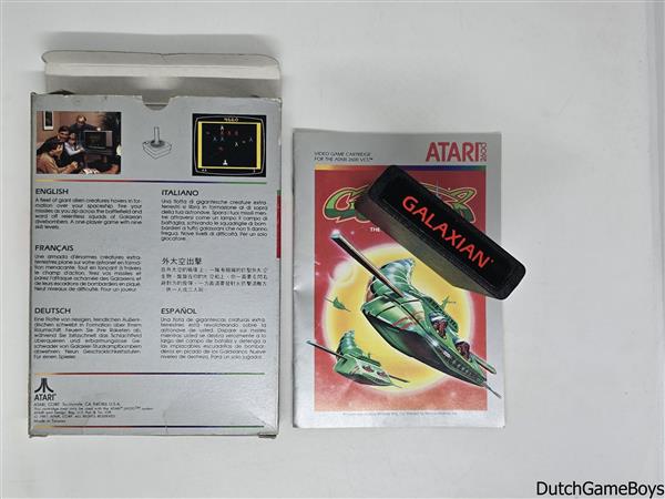 Grote foto atari 2600 galaxian boxed spelcomputers games overige games