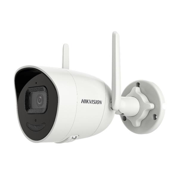 Grote foto hikvision 4mp wifi bullet camera 2.8mm lens 30m nachtzicht audio ds 2cv2041g2 idw audio tv en foto professionele video apparatuur