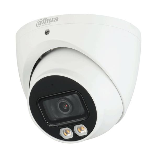 Grote foto dahua 2mp full color cvi dome 3 6mm microfoon hdw2249tp a led audio tv en foto professionele video apparatuur