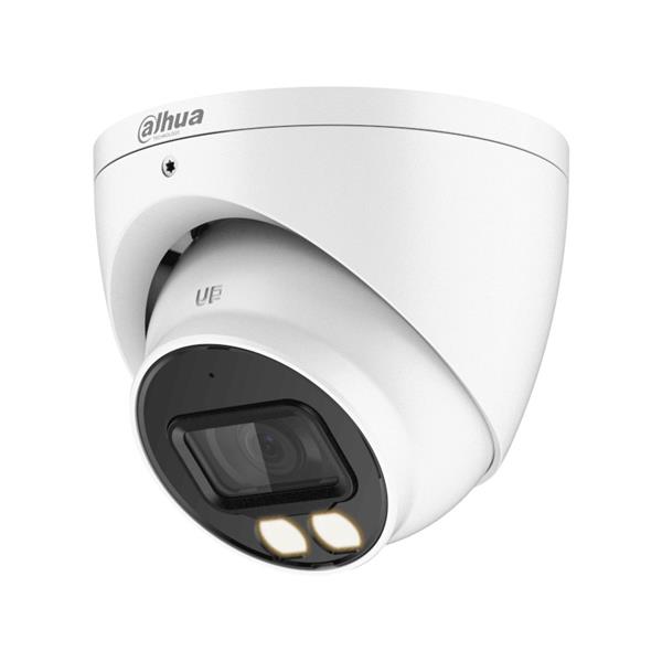 Grote foto dahua 2mp full color cvi dome 3 6mm microfoon hdw2249tp a led audio tv en foto professionele video apparatuur