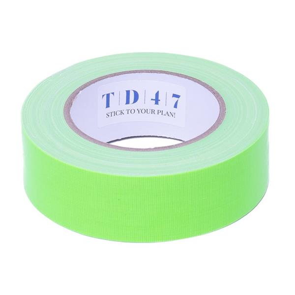 Grote foto td47 gaffa tape 38mm x 25m fluor groen doe het zelf en verbouw materialen en producten