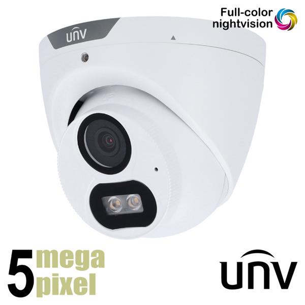Grote foto 5mp 4in1 dome camera full color microfoon 40m 2 8mm uv t125 af28 w audio tv en foto professionele video apparatuur