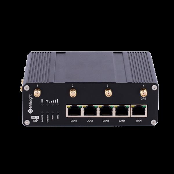 Grote foto milesight industriele 5g wifi router gps dual band poe ur75 500gl g p w computers en software netwerkkaarten routers en switches